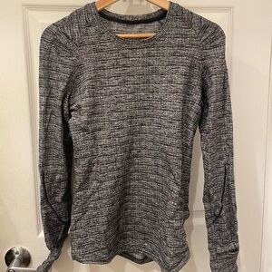 Lululemon Long Sleeve Knit Top - Gray